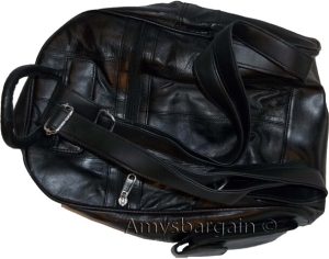 Leather backpack knapsack rucksack genuine leather bag book bag day bag - Image 9