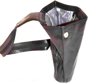 Leather backpack, medium daypack Genuine leather knapsack backpack brand new - Image 11
