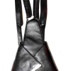 Leather backpack, medium daypack Genuine leather knapsack backpack brand new