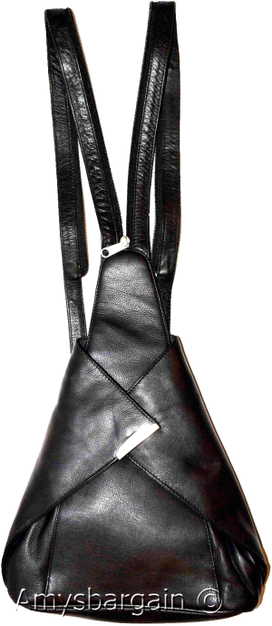 Leather backpack, medium daypack Genuine leather knapsack backpack brand new