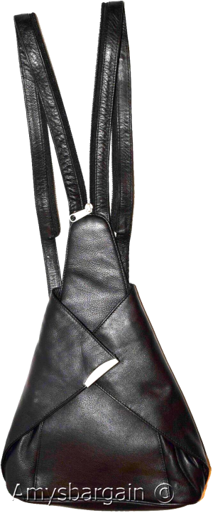 Leather backpack, medium daypack Genuine leather knapsack backpack brand new - Image 6