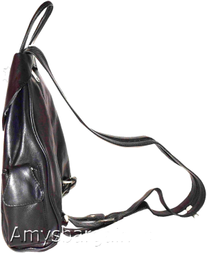 Leather backpack medium daypack Genuine leather knapsack backpack new - Image 11