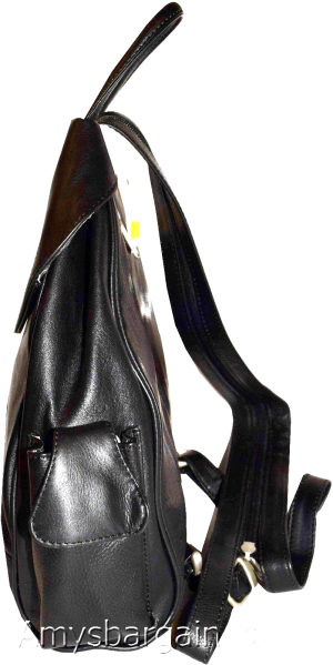 Leather backpack medium daypack Genuine leather knapsack backpack new - Image 3