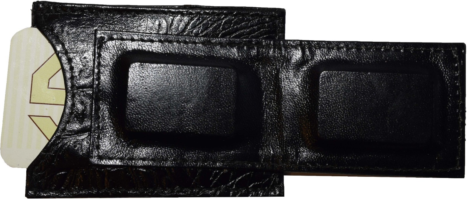 Lot of 12 Crocodile skin printed leather New Bifold money clip Black Billfold - Image 8