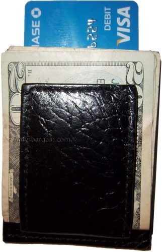 Lot of 12 Crocodile skin printed leather New Bifold money clip Black Billfold - Image 9