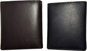 Lot of 12 Man's Trifold wallet genuine calfskin Leather credit card 2 bill slot - Image 7