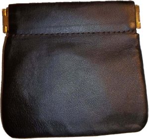 Lot of 12 New Leather Squeeze change purse metal framed squeeze Coin Change Case - Image 12