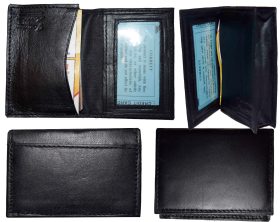 Lot of 2. Business card case. Leather business + Credit card case. Leather case.