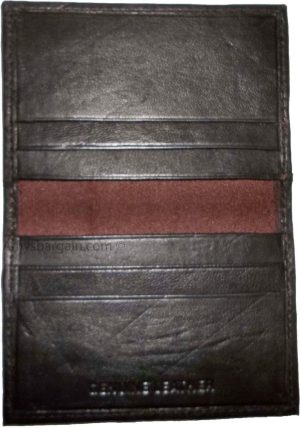 Lot of 2 Leather business card credit card case ID ATM wallet Card carrier new - Image 13