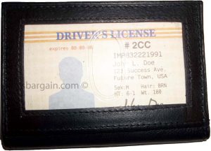 Lot of 2 Leather business card credit card case ID ATM wallet Card carrier new - Image 5