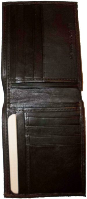 Lot of 2 Men's Bifold leather Wallet Unbranded Brown billfold men's wallet BNWT - Image 7
