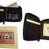 Lot of 2. Men's zip around Leather Wallet. Bifold zip wallet. Fiza wallet in box