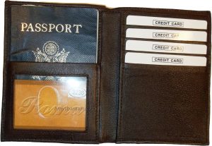 Lot of 2 New Leather passport cover, Brown Unbranded international passport case - Image 7