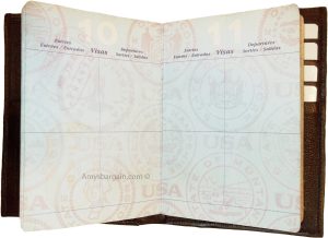 Lot of 2 New Leather passport cover, Brown Unbranded international passport case - Image 8