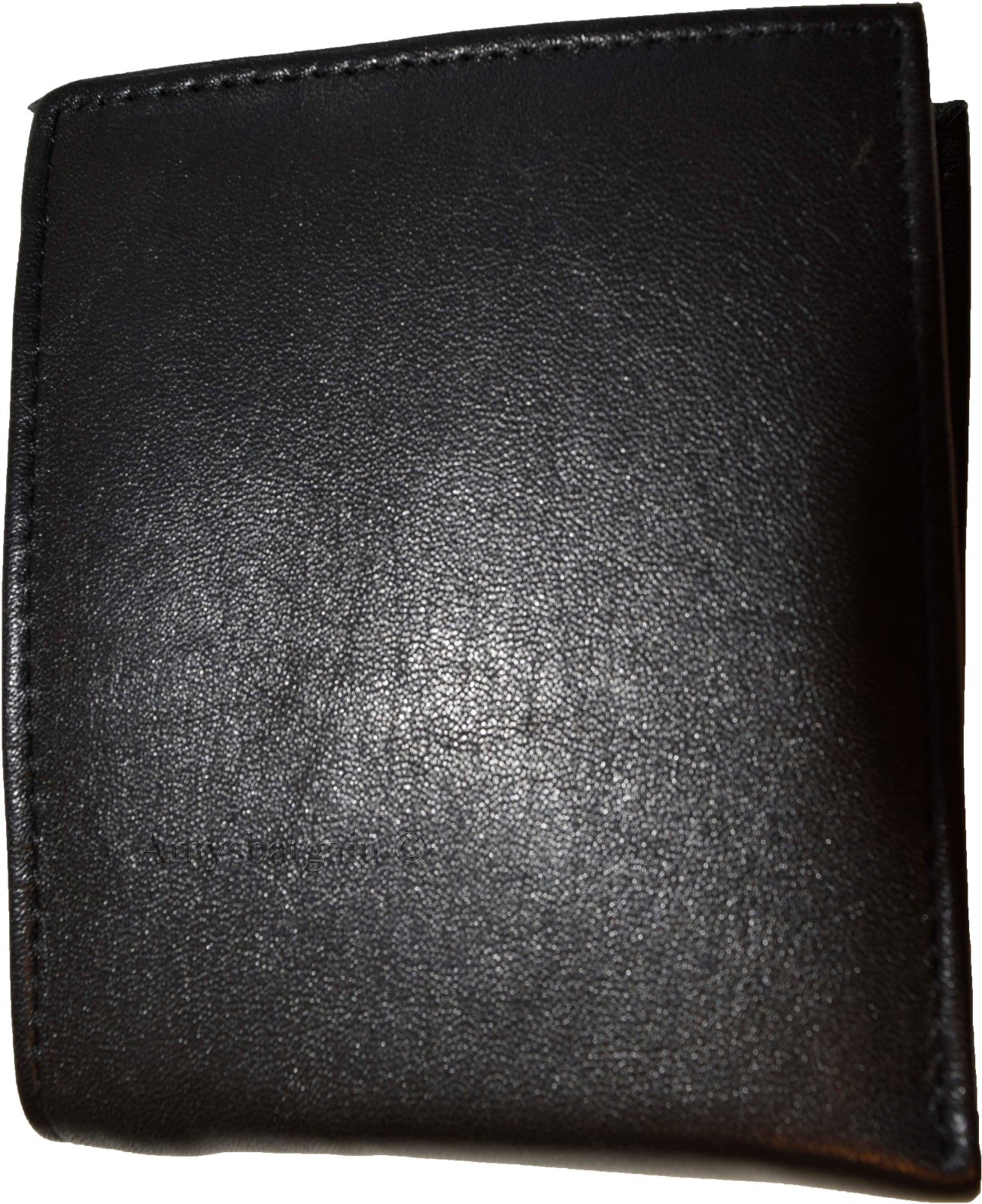 Lot of 2 New Men's High-end leather bill slot wallet unbranded bifold wallet new - Image 3