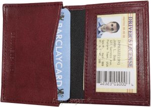 Lot of 2 women men's Leather Business Credit Card ID card Holder fifty cards - Image 11