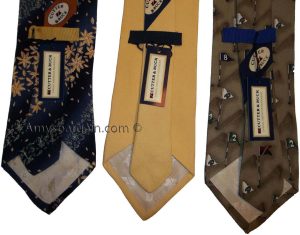 Lot of 3 Men's tie Cutter & Buck Designer Silk Men's Neck Wear Made in USA L8 - Image 6