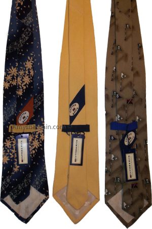 Lot of 3 Men's tie Cutter & Buck Designer Silk Men's Neck Wear Made in USA L8 - Image 7