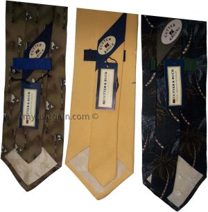 Lot of 3 Men's tie Cutter and Buck Designer Silk Men's Tie Neck Wear Made in USA - Image 13