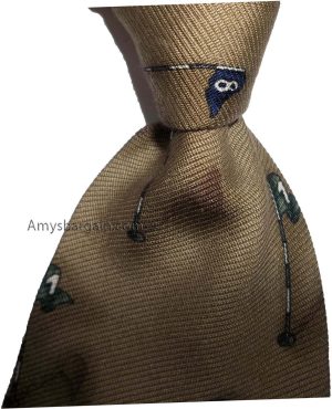 Lot of 3 Men's tie Cutter and Buck Designer Silk Men's Tie Neck Wear Made in USA - Image 8