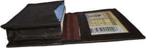 Lot of 3 New Leather Business card case, Brown Credit card ID leather case new - Image 12