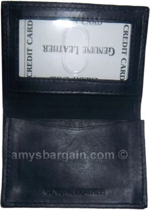 Lot of 3 New Leather Business card case Credit Card Holder Forty Cards Case - Image 5