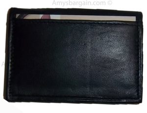 Lot of 3 New Leather Business card case Credit Card Holder Forty Cards Case - Image 7