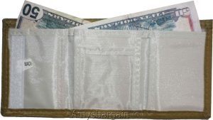 Lot of 3 New men's Trifold wallet, open billfold wallet. 3 pocket man's wallet - Image 9