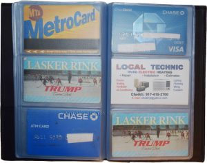 Lot of 3 new 60 to 120 business card credit IDs Black leather card holder BNWT* - Image 12