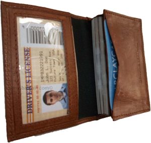 Lot of 3 women men's Leather Business Credit Card ID card case fifty Holder new - Image 12
