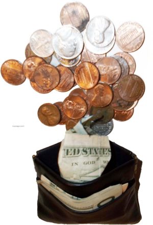 Lot of 4 Leather Squeeze change purse metal framed squeeze Coin Change new Case - Image 11