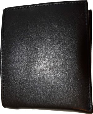 Lot of 4 Men's Bifold Leather wallet Genuine leather 3 bill slots Zip case New - Image 3