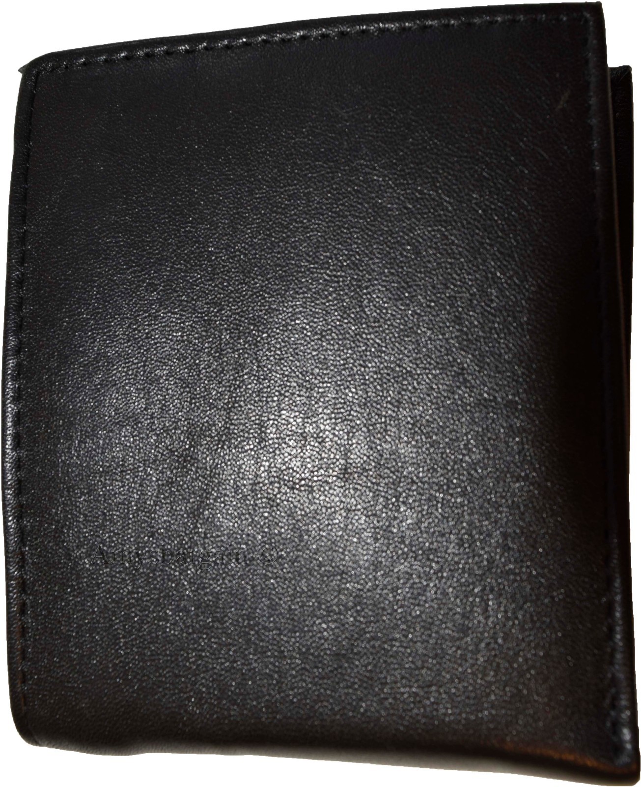 Lot of 4 Men's Bifold Leather wallet Genuine leather 3 bill slots Zip case New - Image 3
