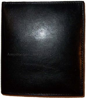 Lot of 4 Men's wallet Genuine Leather Hipster bifold Black, Men's billfold, BNWT - Image 5