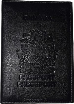 Lot of 4. New Canadian Leather passport cover. Wallet. Canada Passport case. BN - Image 7