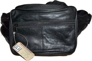 Lot of 4 New Leather waist pouch. Black waist bag, leather bag, Fanny pack BNWT - Image 10