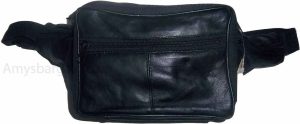 Lot of 4 New Leather waist pouch. Black waist bag, leather bag, Fanny pack BNWT - Image 11