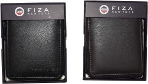 Lot of 4 Zip around FIZA NY leather men's wallet Bi-fold wallet change purse BN - Image 3