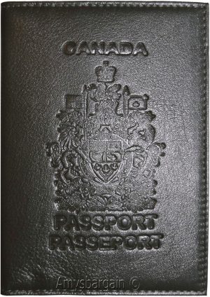 Lot of 4 new Canadian leather passport cover. wallet. new Canada passport case - Image 3