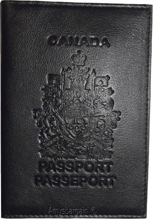Lot of 4 new Canadian leather passport cover. wallet. new Canada passport case - Image 9