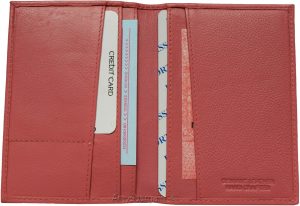 Lot of 4 passport case leather pink passport Cover wallet credit card ID holder - Image 12