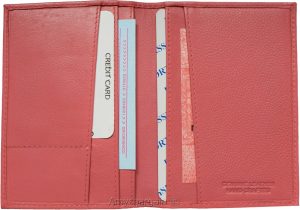 Lot of 4 passport case leather pink passport Cover wallet credit card ID holder - Image 6