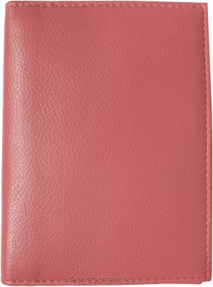 Lot of 4 passport case leather pink passport Cover wallet credit card ID holder - Image 10