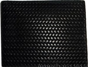 Lot of 5 New Woven Printed Leather man's bi fold wallet 6 cards ID Wallet BNWT - Image 11