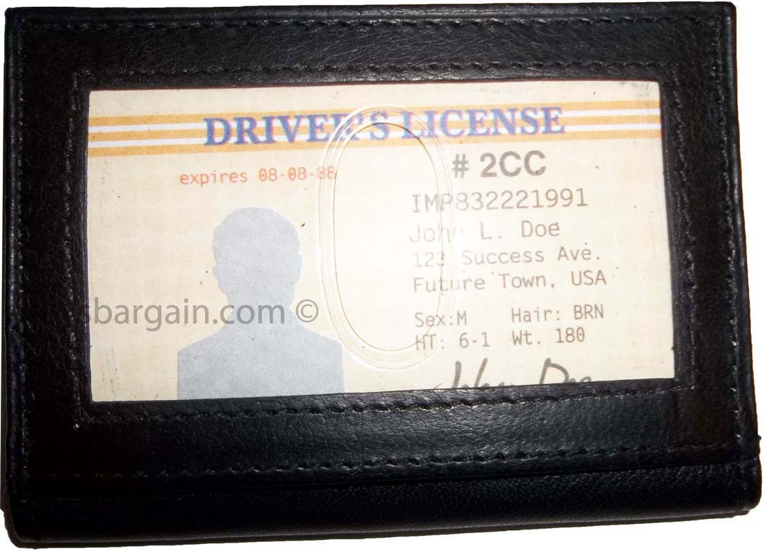 Lot of 6 Leather business card credit card case ID card case new card holder - Image 4