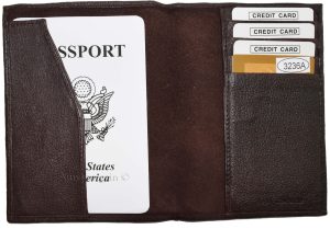 Lot of 6 Leather passport cover Brown Genuine leather INT"L passport case new - Image 7