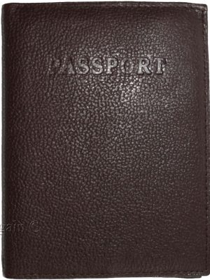 Lot of 6 Leather passport cover Brown Genuine leather INT"L passport case new - Image 9