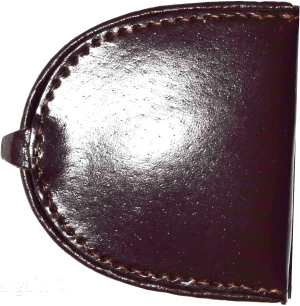 Lot of 6 New Burgundy Leather change purse, Coin case, Coin holder, change case - Image 11