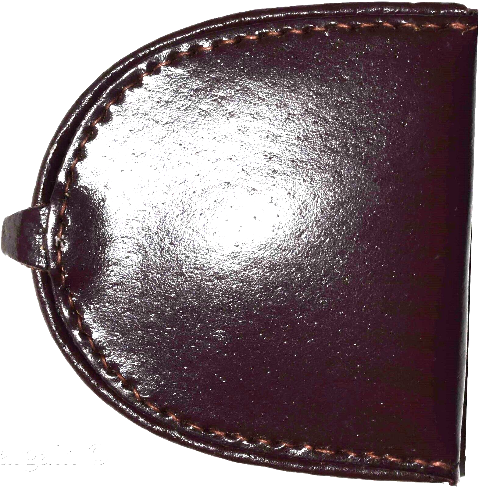 Lot of 6 New Burgundy Leather change purse, Coin case, Coin holder, change case - Image 11