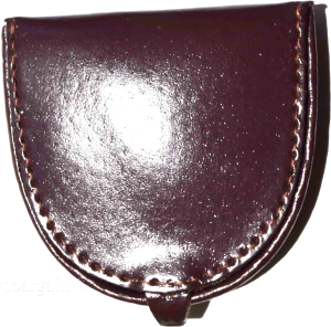 Lot of 6 New Burgundy Leather change purse, Coin case, Coin holder, change case - Image 10